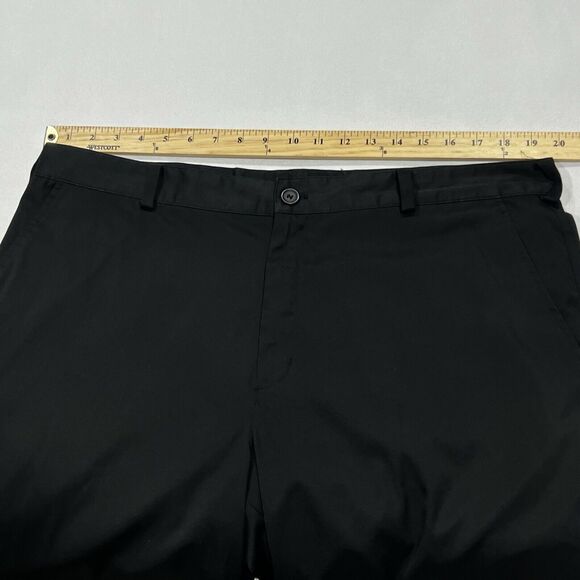 Nike Golf Shorts Men Black Performance Dri Fit Stretch Athletic Chino‎ Size 38 - Picture 6 of 8